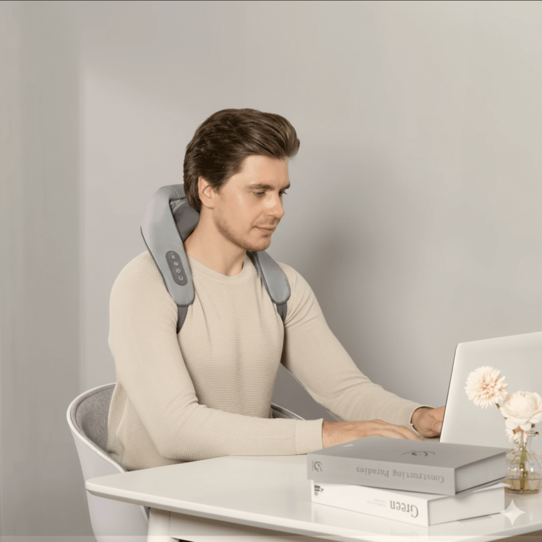 DeepRelief Pro™ Neck & Shoulder Massager with Heat