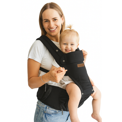 FamEase™ 2-in-1 Ergonomic Hip Seat Baby Carrier