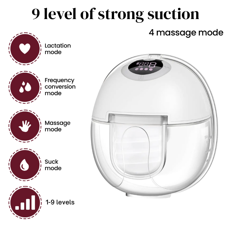 Hands-Free Electric Silent Breast Pump